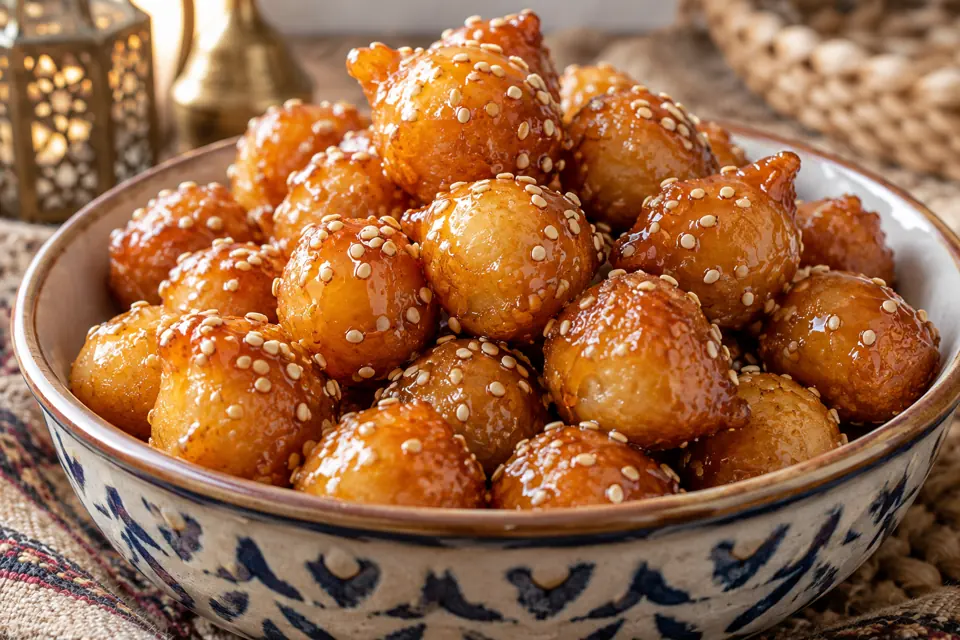 Date syrup luqaimat